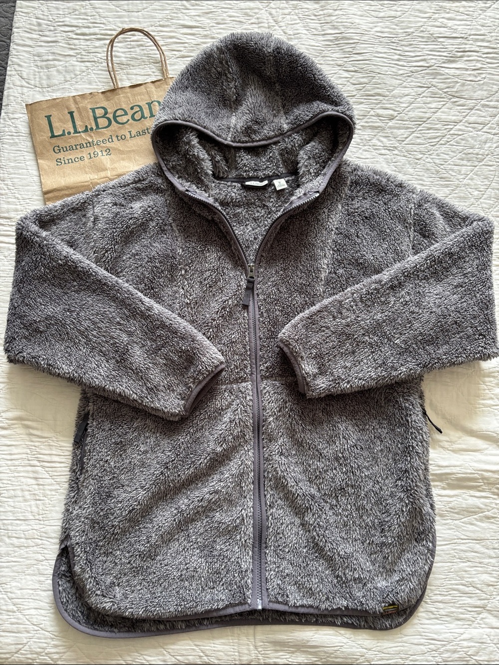 LL Bean Hi-Pile Fleece Jacket